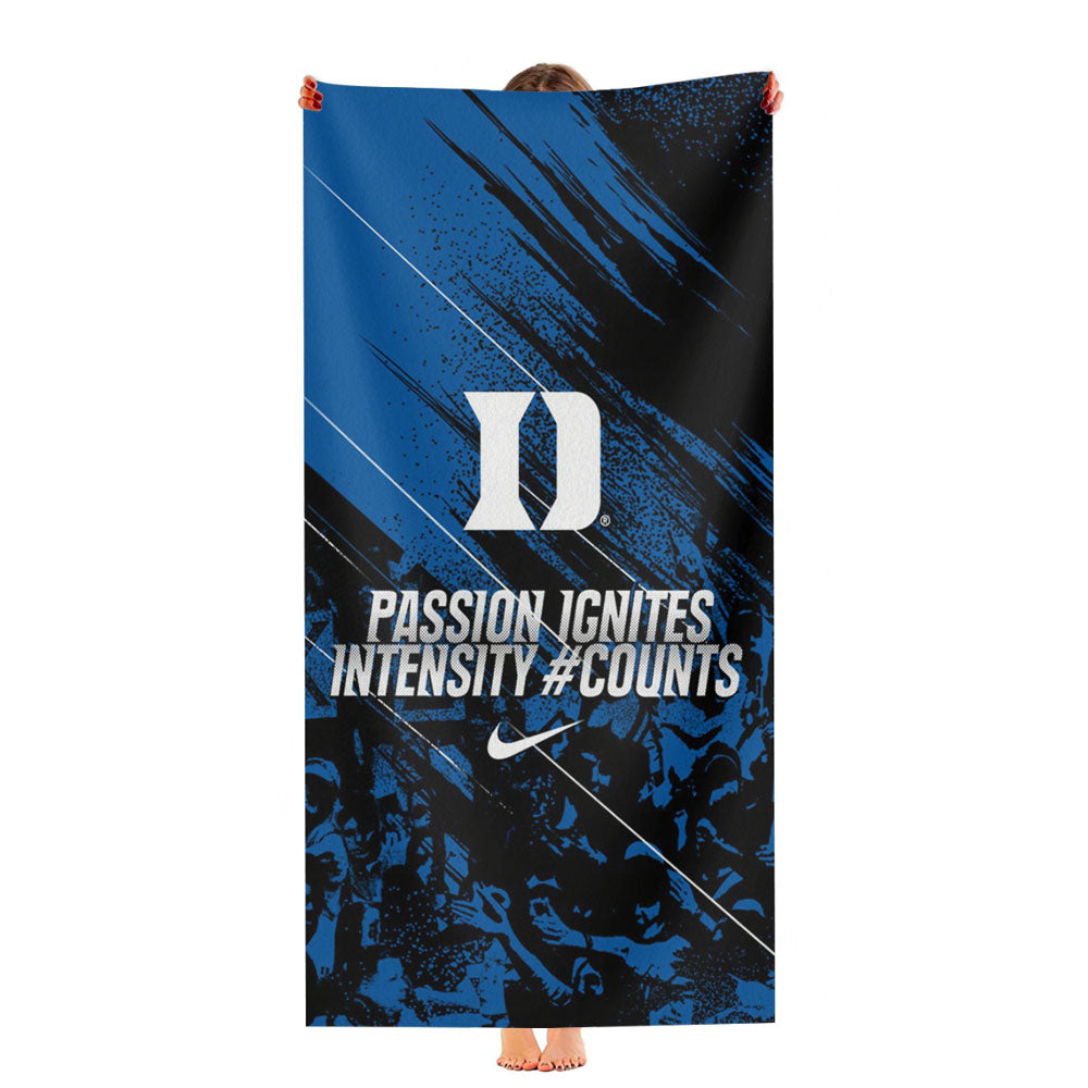 Passion Duke Blue Devils Nike Ultra-Soft Luxury Bathroom Towels