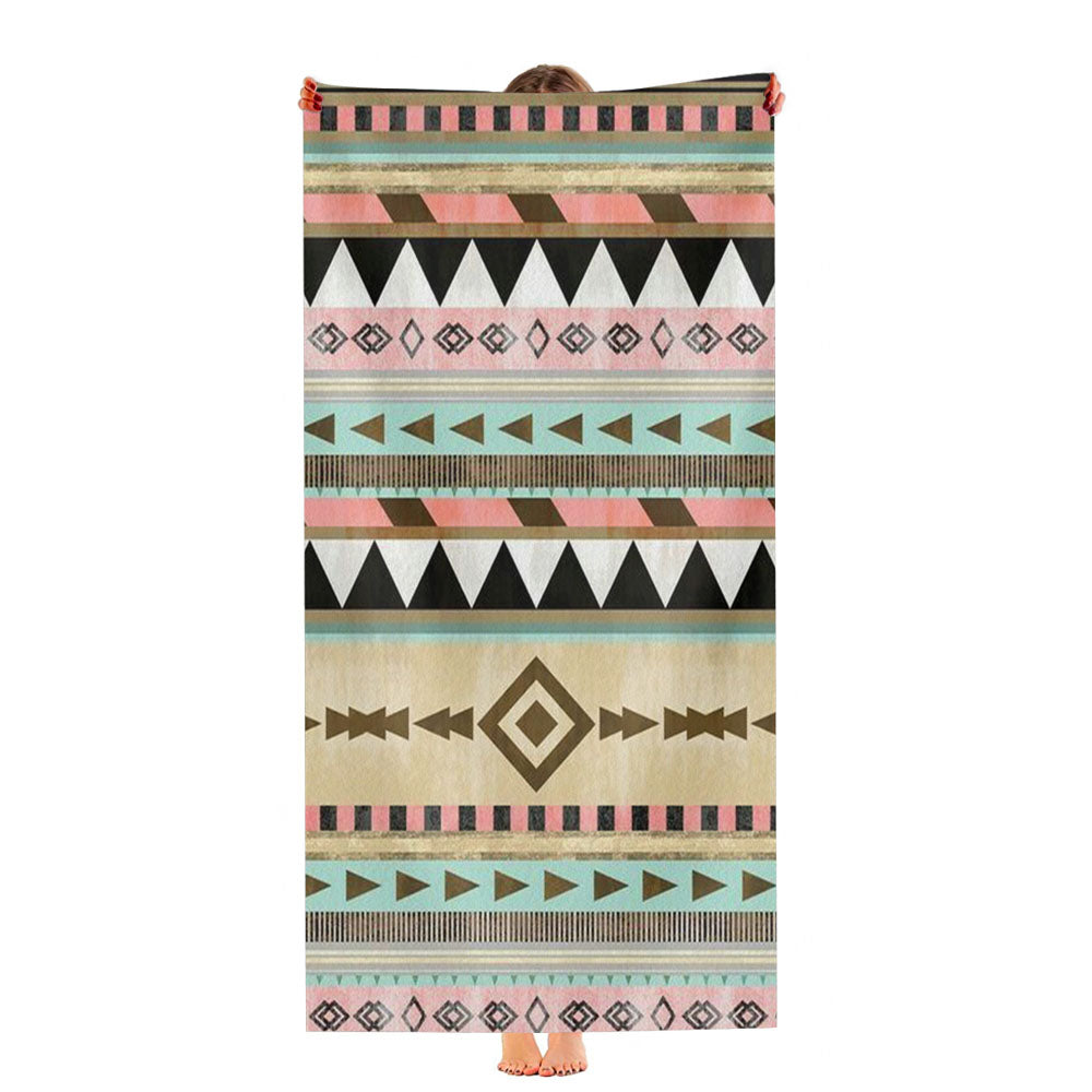 Pattern Art Culture Ultra-Soft Luxury Bathroom Towels