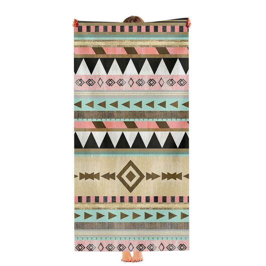 Pattern Art Culture Ultra-Soft Luxury Bathroom Towels
