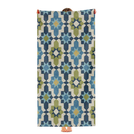 Pattern Classic Mind Ultra-Soft Luxury Bathroom Towels