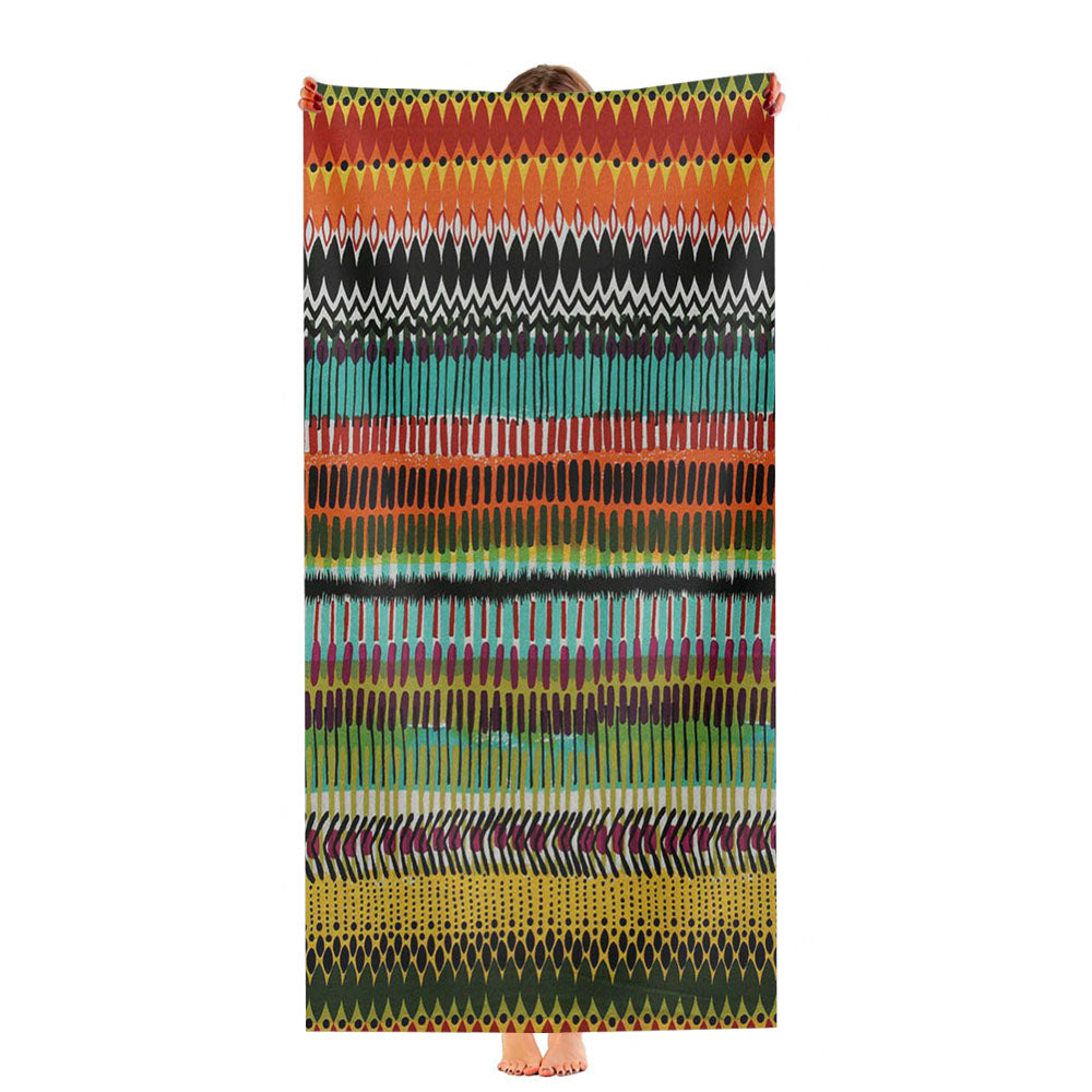 Pattern Culture Art Ultra-Soft Luxury Bathroom Towels