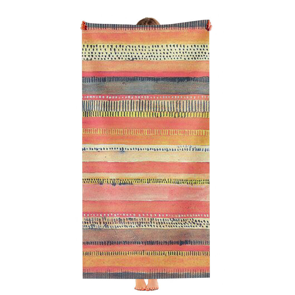Pattern Is A Blur Ultra-Soft Luxury Bathroom Towels