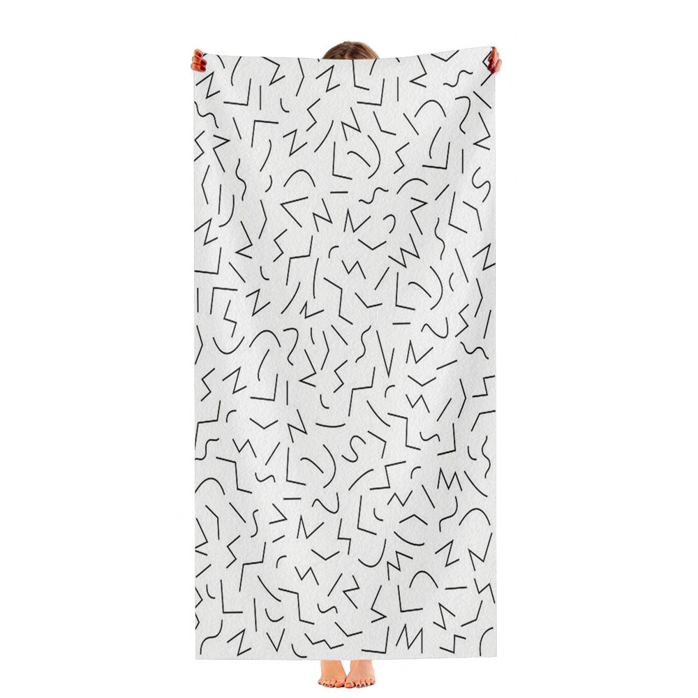 Pattern Nice Ultra-Soft Luxury Bathroom Towels