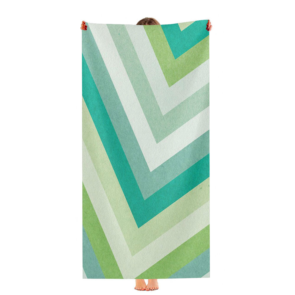 Pattern Pillow Glass Ultra-Soft Luxury Bathroom Towels