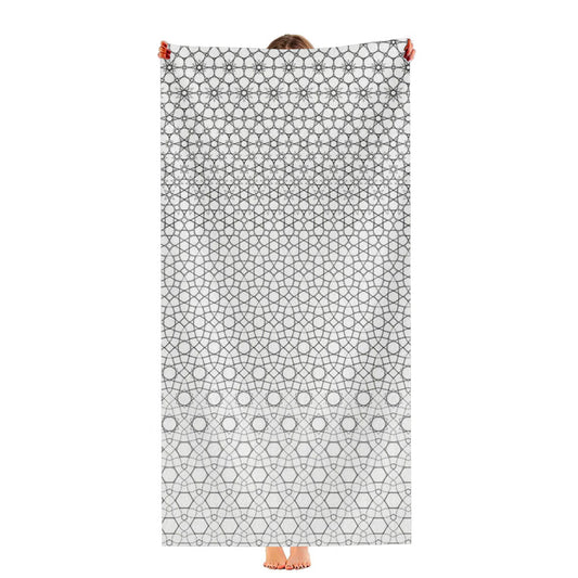 Pattern Tag Story Ultra-Soft Luxury Bathroom Towels