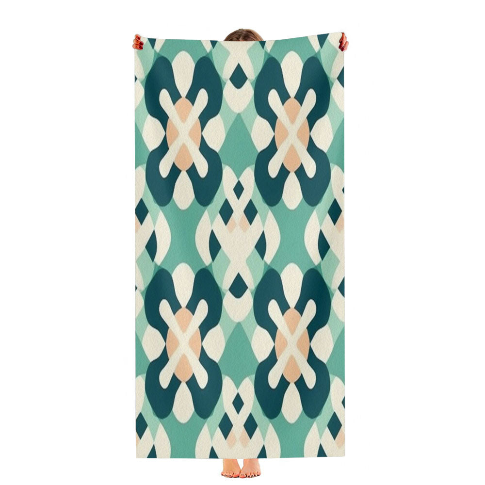Pattern That Is From The Series Ultra-Soft Luxury Bathroom Towels