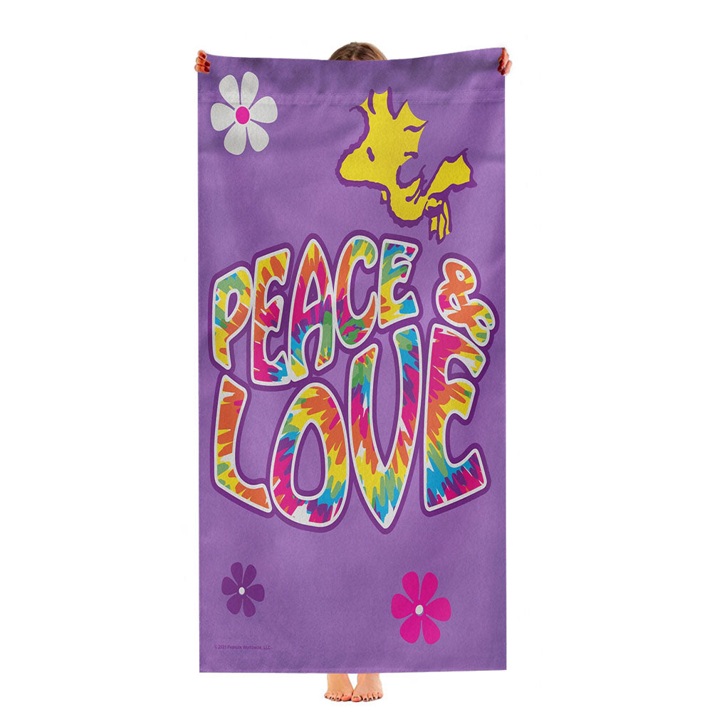 Peace And Love Woodstock Ultra-Soft Luxury Bathroom Towels