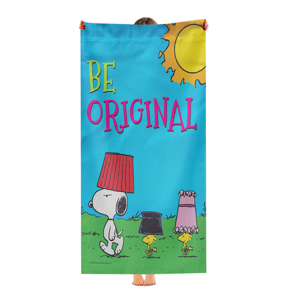 Peanuts Be Original Snoopy And Friends Ultra-Soft Luxury Bathroom Towels