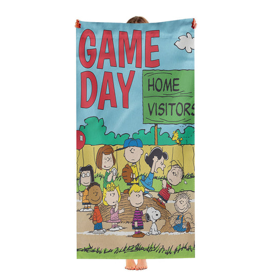 Peanuts Game Day Ultra-Soft Luxury Bathroom Towels