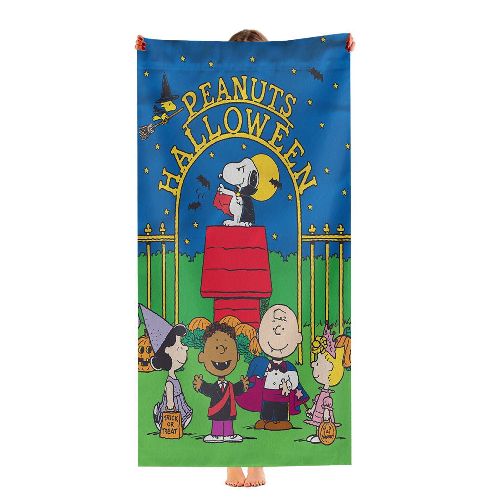 Peanuts Halloween Ultra-Soft Luxury Bathroom Towels