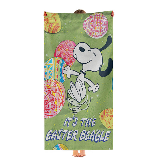 Peanuts Snoopy It'S The Easter Beagle Ultra-Soft Luxury Bathroom Towels