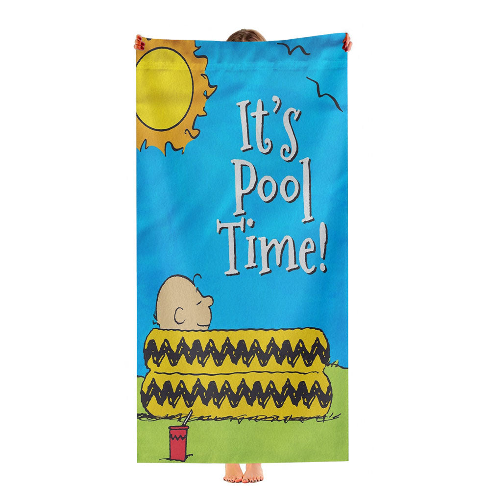 Peanuts Summer Ultra-Soft Luxury Bathroom Towels