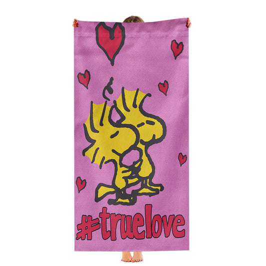 Peanuts Valentines Day Woodstock Ultra-Soft Luxury Bathroom Towels