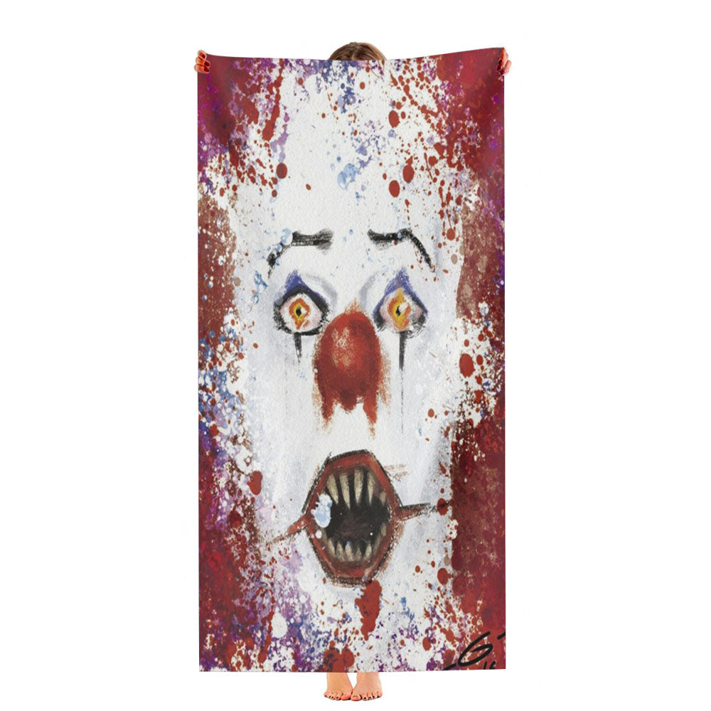 Pennywise The Dancing Clown It Ultra-Soft Luxury Bathroom Towels