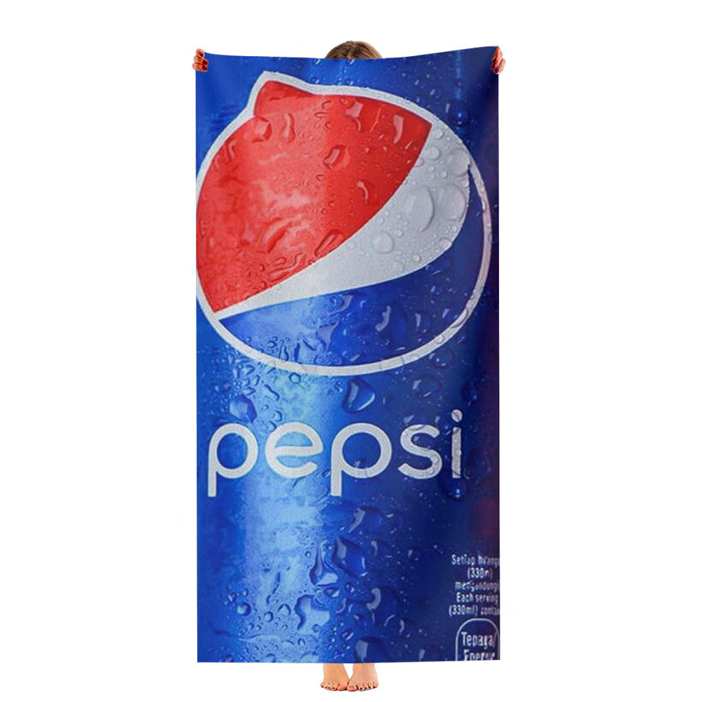 Pepsi Logo Ultra-Soft Luxury Bathroom Towels