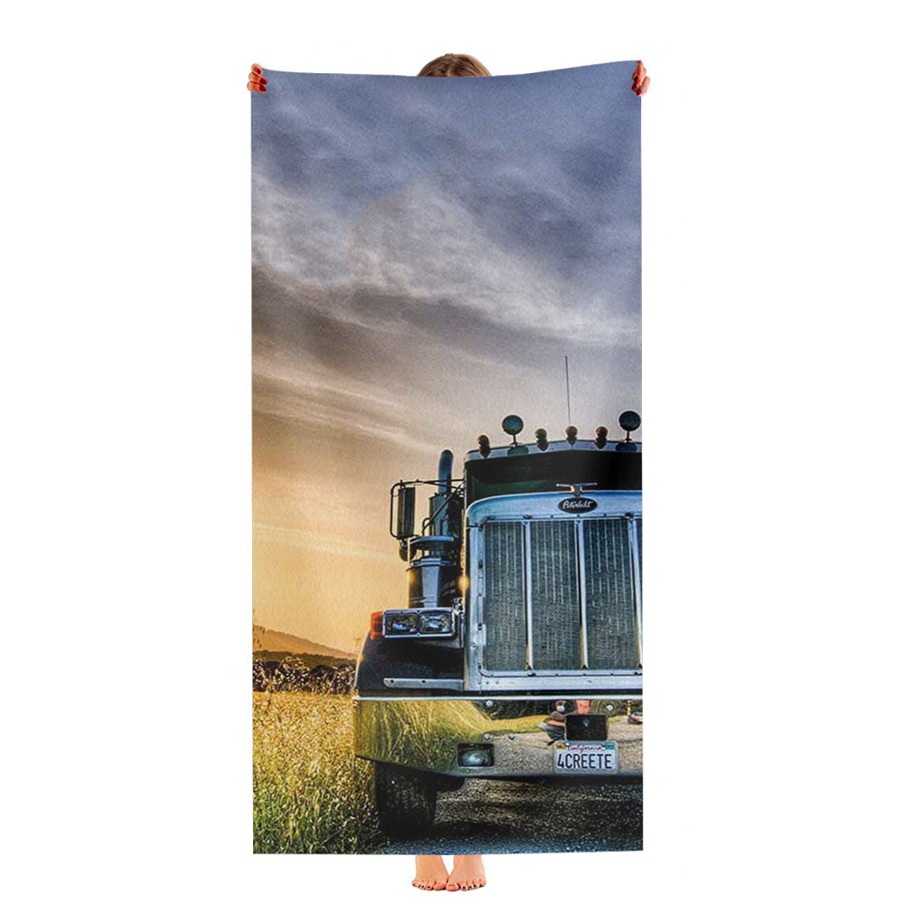 Peterbilt Truck Ultra-Soft Luxury Bathroom Towels