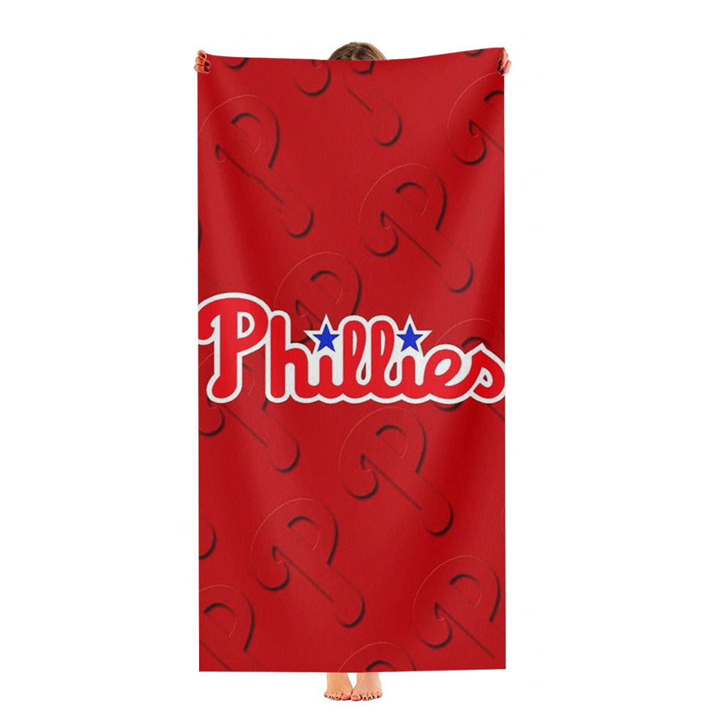 Philadelphia Phillies Ultra-Soft Luxury Bathroom Towels