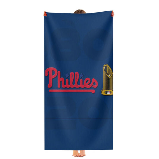 Phillies Champions Ultra-Soft Luxury Bathroom Towels
