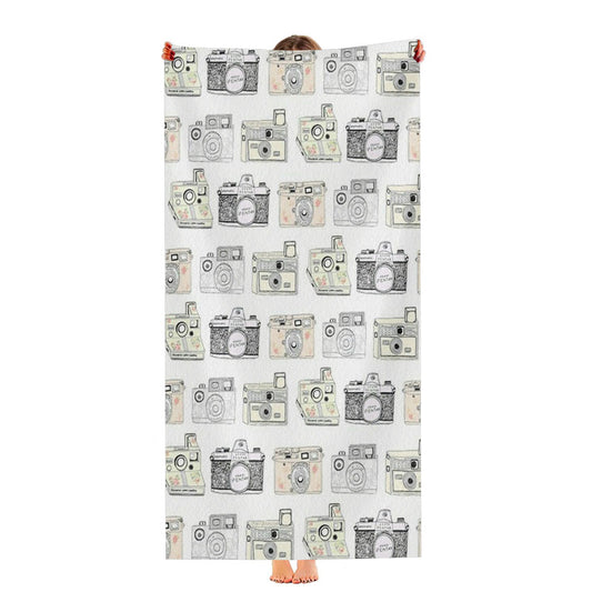 Photograp Pattern Ultra-Soft Luxury Bathroom Towels