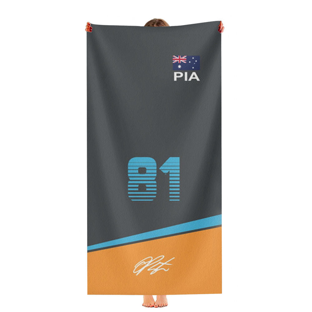 Piastri - F1 Ultra-Soft Luxury Bathroom Towels