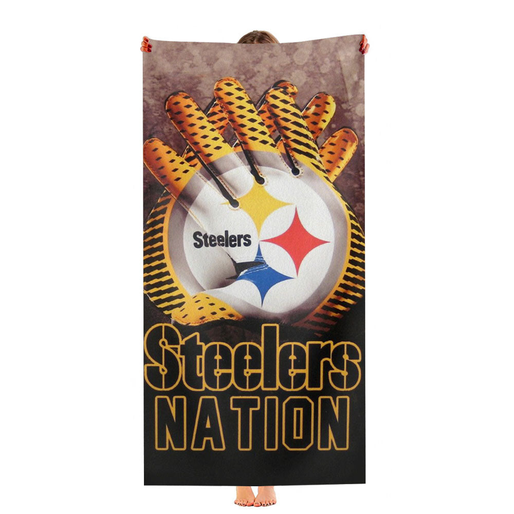 Pittsburgh Steelers Nfl Ultra-Soft Luxury Bathroom Towels