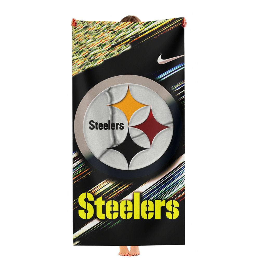 Pittsburgh Steelers Nfl 9999 Ultra-Soft Luxury Bathroom Towels