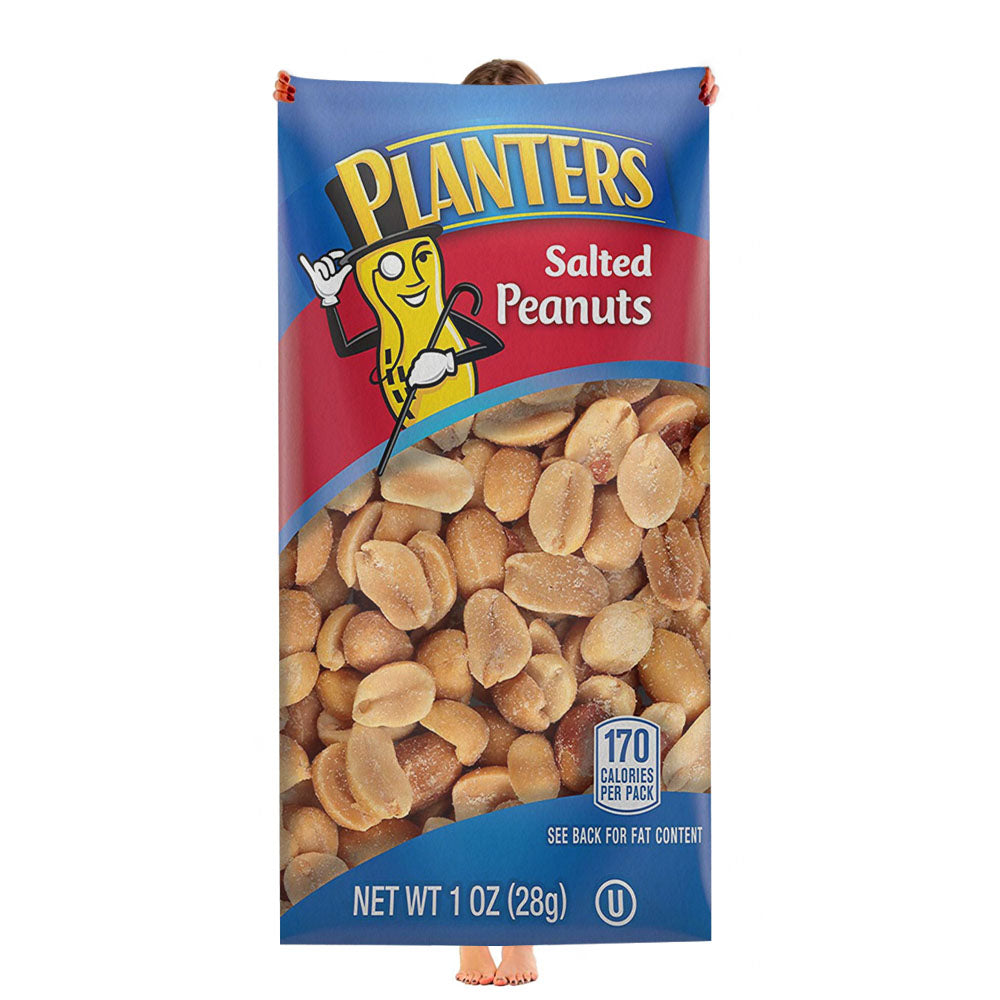 Planters Salted Mr Peanuts Ultra-Soft Luxury Bathroom Towels
