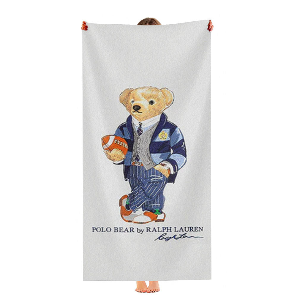Polo Bear Ralph Lauren Ultra-Soft Luxury Bathroom Towels