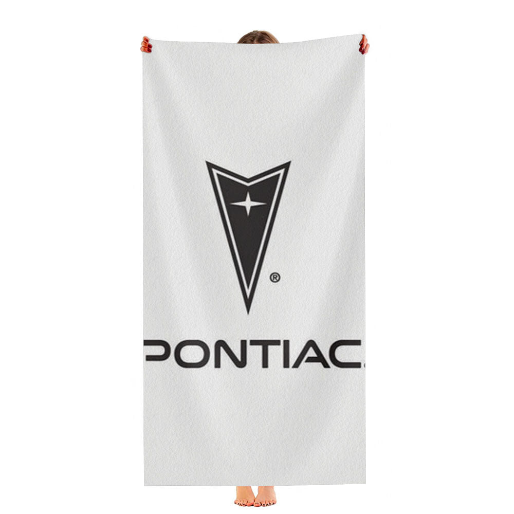 Pontiac Car Logo Ultra-Soft Luxury Bathroom Towels