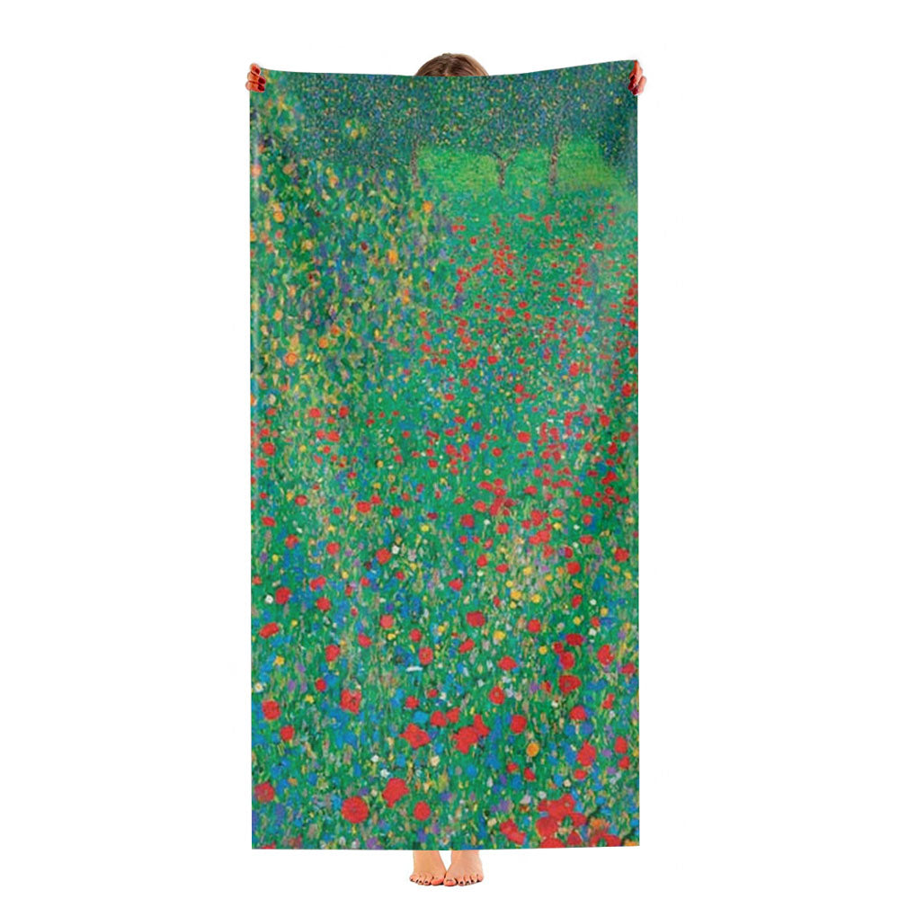 Poppy Field Ultra-Soft Luxury Bathroom Towels