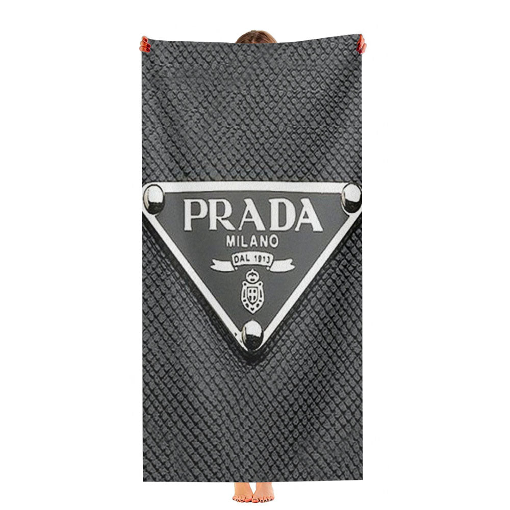 Prada Milano Leather Ultra-Soft Luxury Bathroom Towels