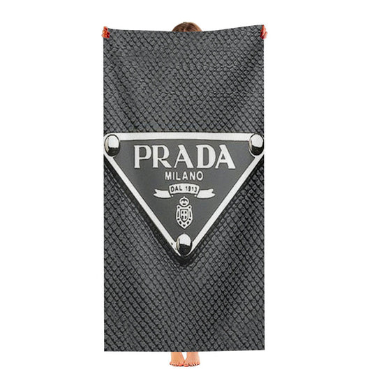 Prada Milano Leather Ultra-Soft Luxury Bathroom Towels