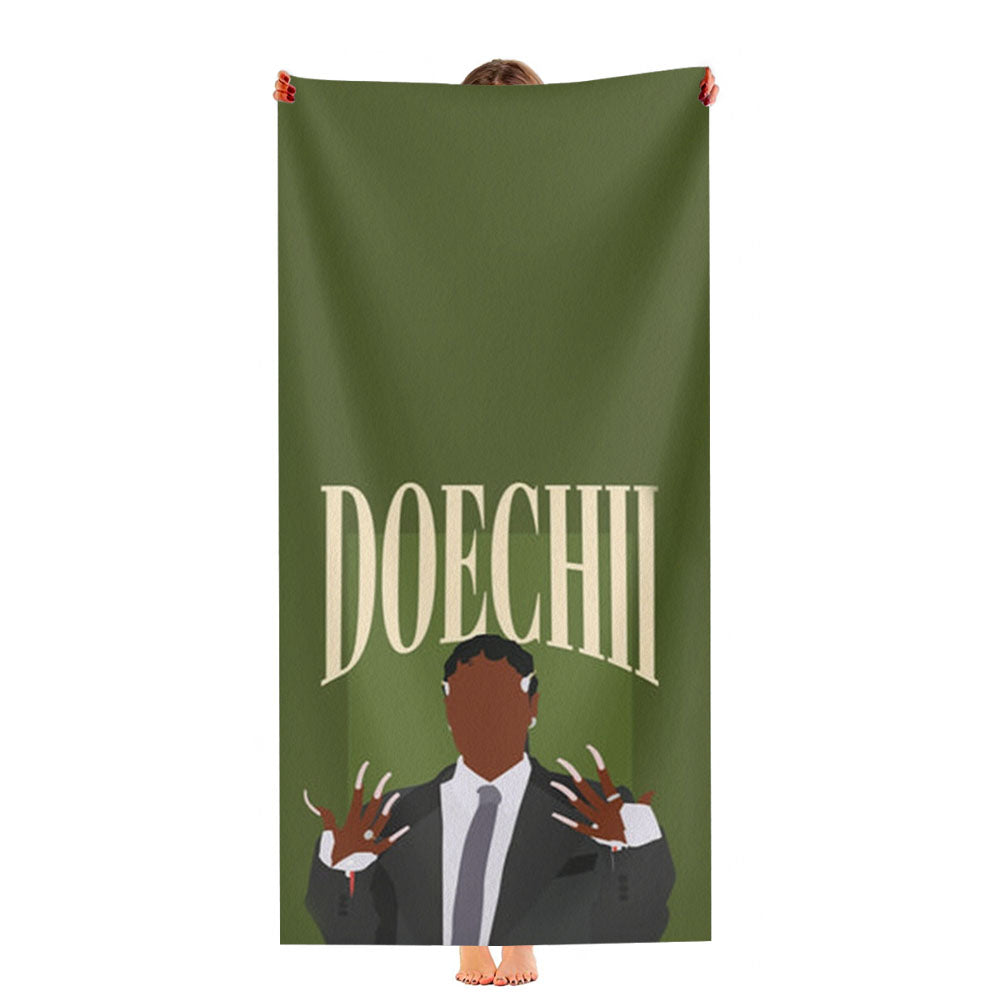 Rapper In Suit Ultra-Soft Luxury Bathroom Towels