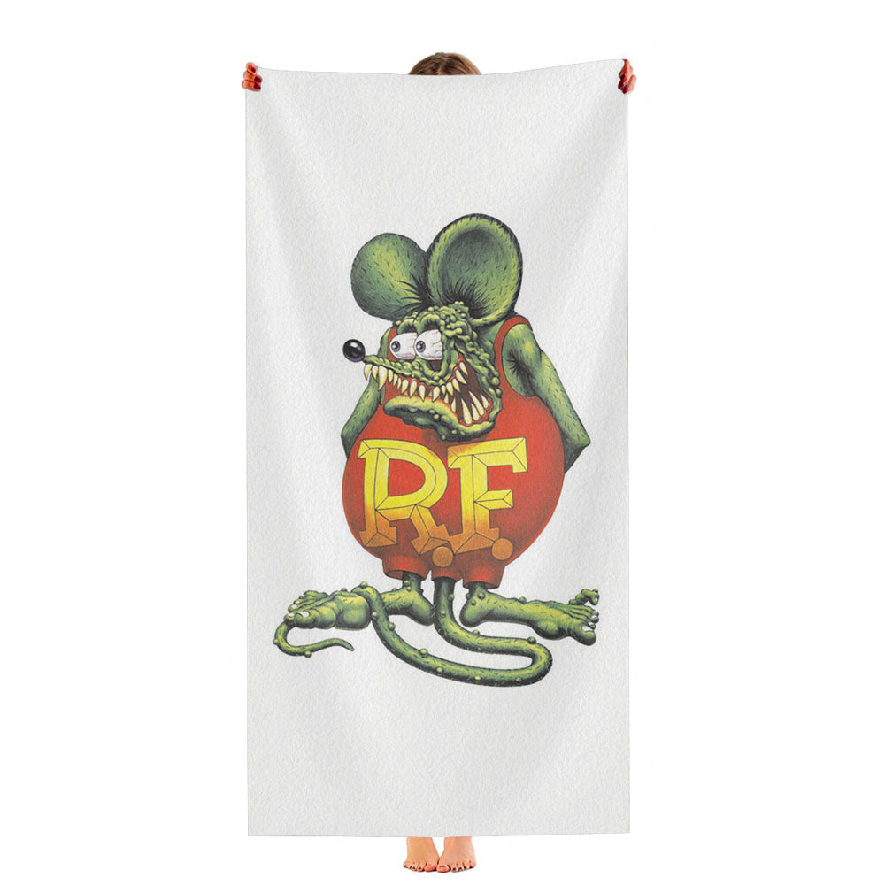 Rat Fink Ultra-Soft Luxury Bathroom Towels