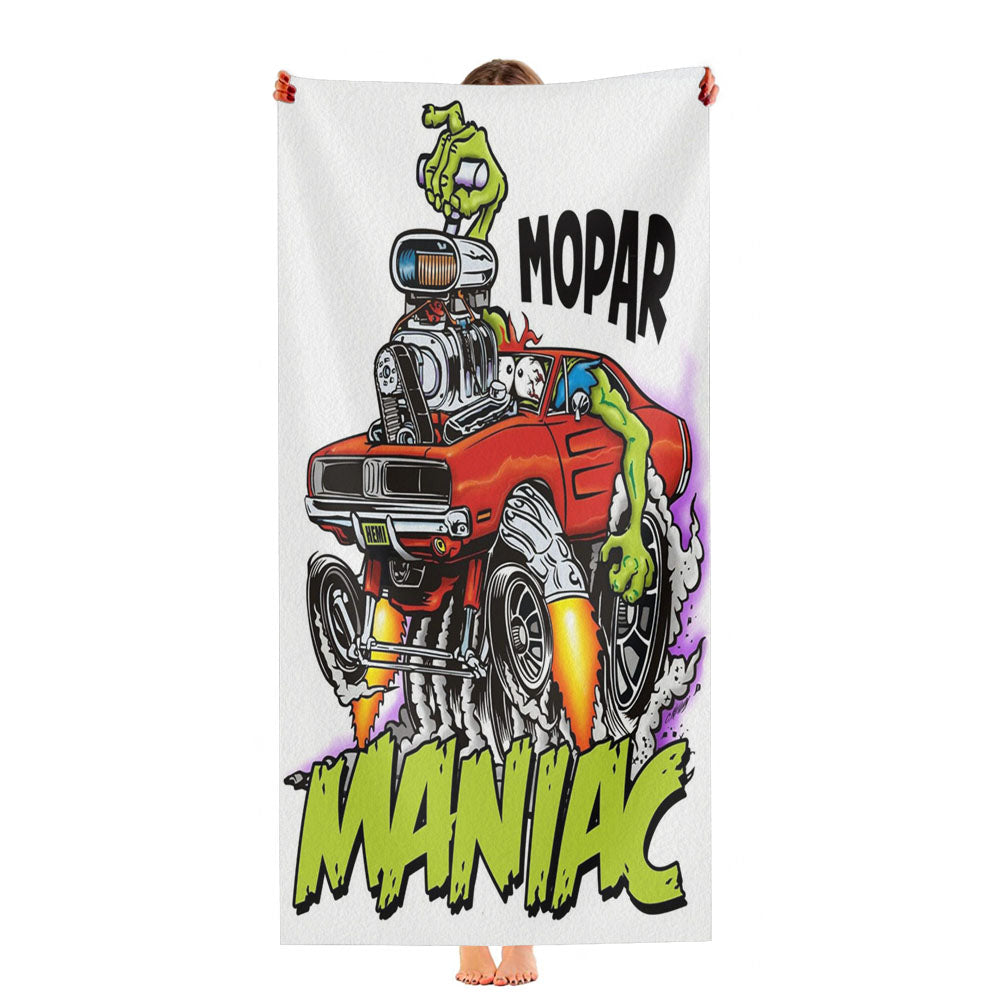 Rat Fink Mopar Mania Ultra-Soft Luxury Bathroom Towels