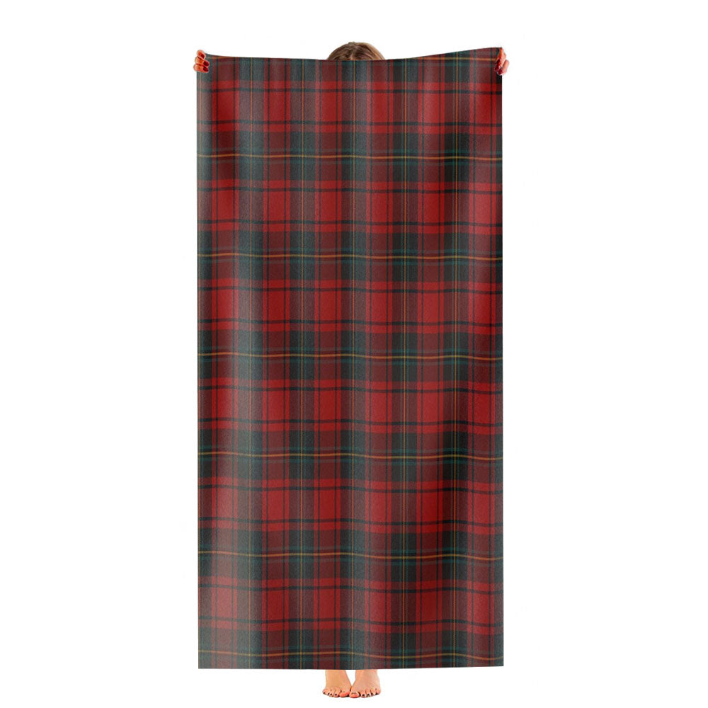 Red Tartan Ultra-Soft Luxury Bathroom Towels