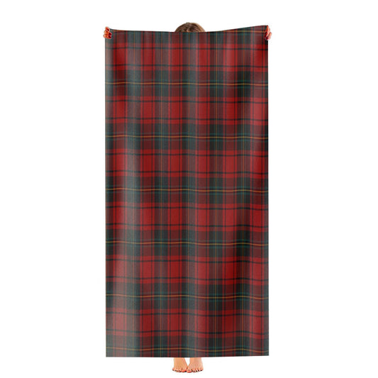 Red Tartan Ultra-Soft Luxury Bathroom Towels
