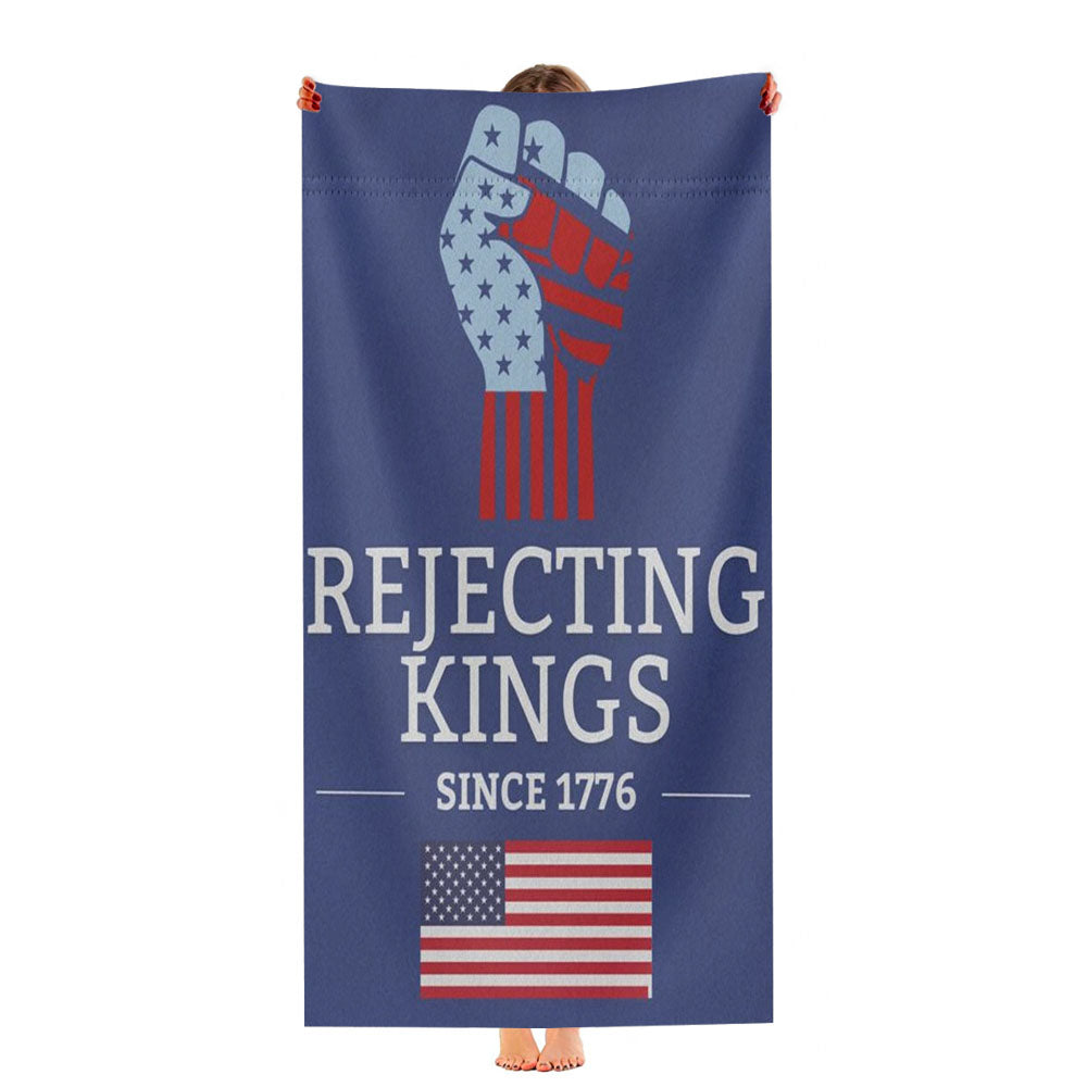 Rejecting Kings Since 1776 Ultra-Soft Luxury Bathroom Towels