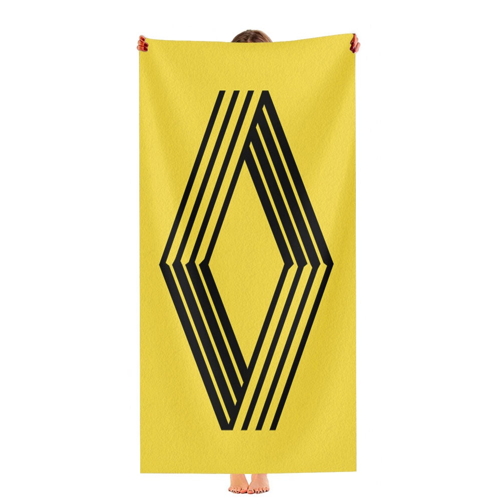 Renault Classic Logo Ultra-Soft Luxury Bathroom Towels