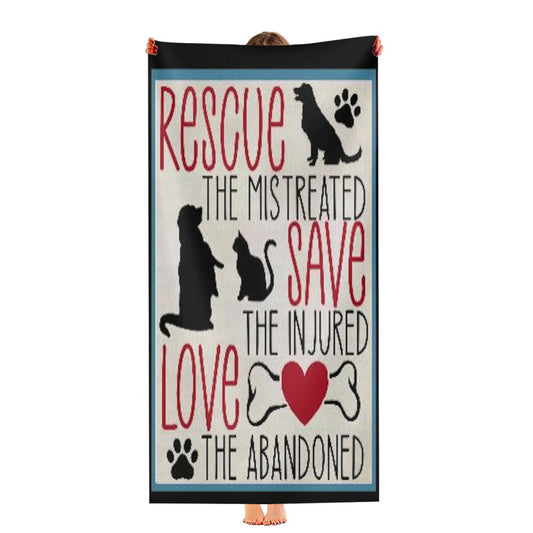 Rescue The Mistreated Ultra-Soft Luxury Bathroom Towels