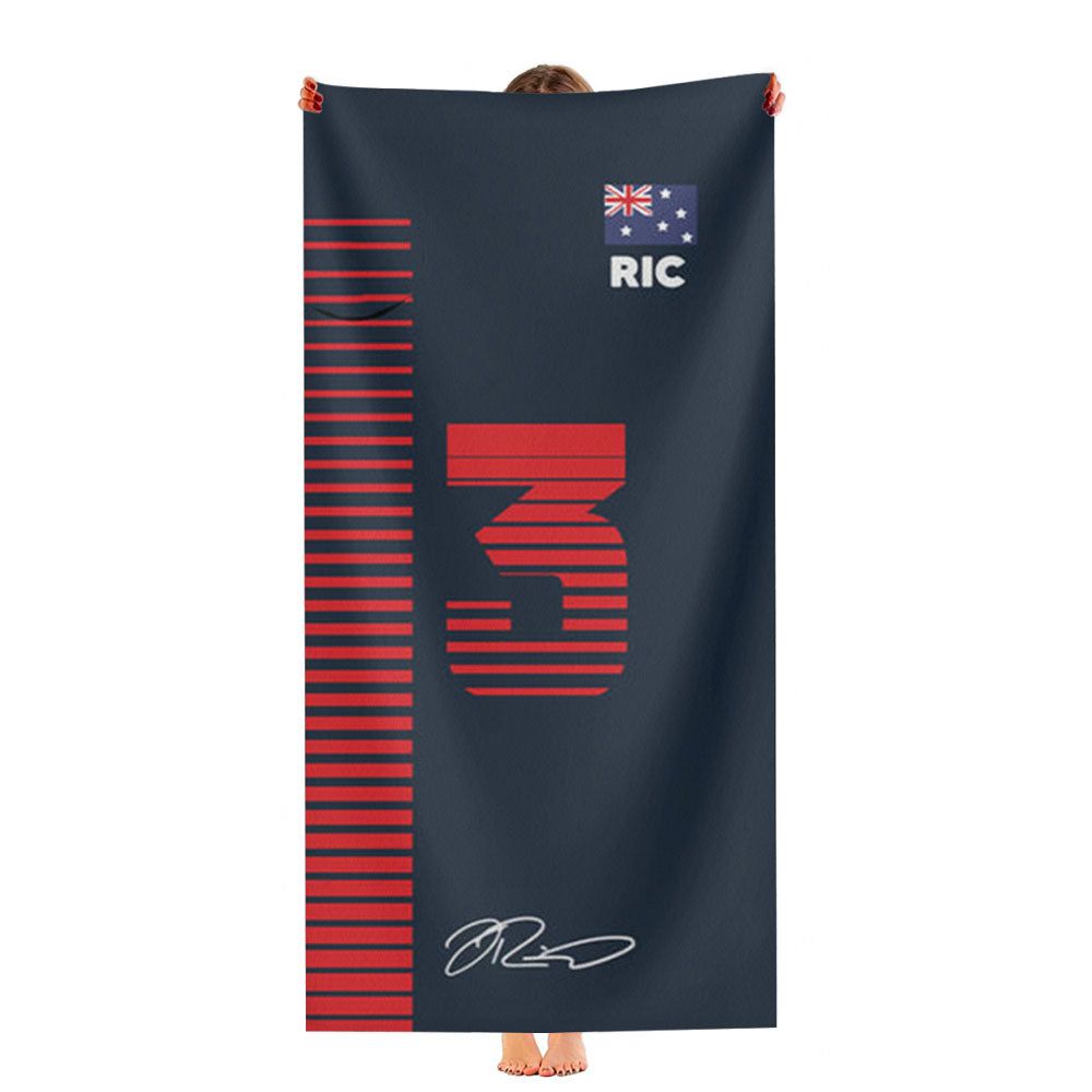 Ricciardo - F1 Ultra-Soft Luxury Bathroom Towels