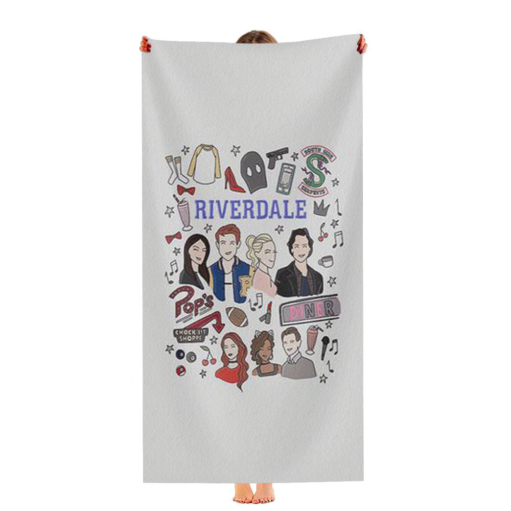 Riverdale Jughead South Side Ultra-Soft Luxury Bathroom Towels
