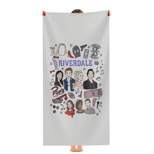 Riverdale Jughead South Side Ultra-Soft Luxury Bathroom Towels