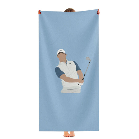 Rory Mcllroy Golf Ultra-Soft Luxury Bathroom Towels