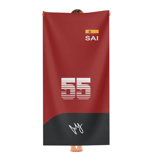 Sainz - F1 Ultra-Soft Luxury Bathroom Towels