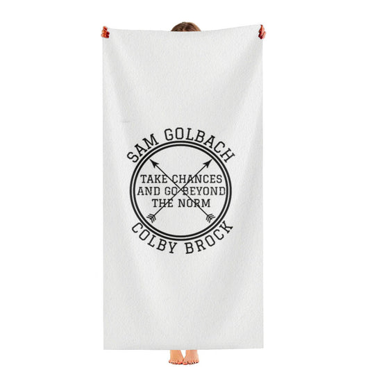 Sam Golbach Colby Brock Ultra-Soft Luxury Bathroom Towels