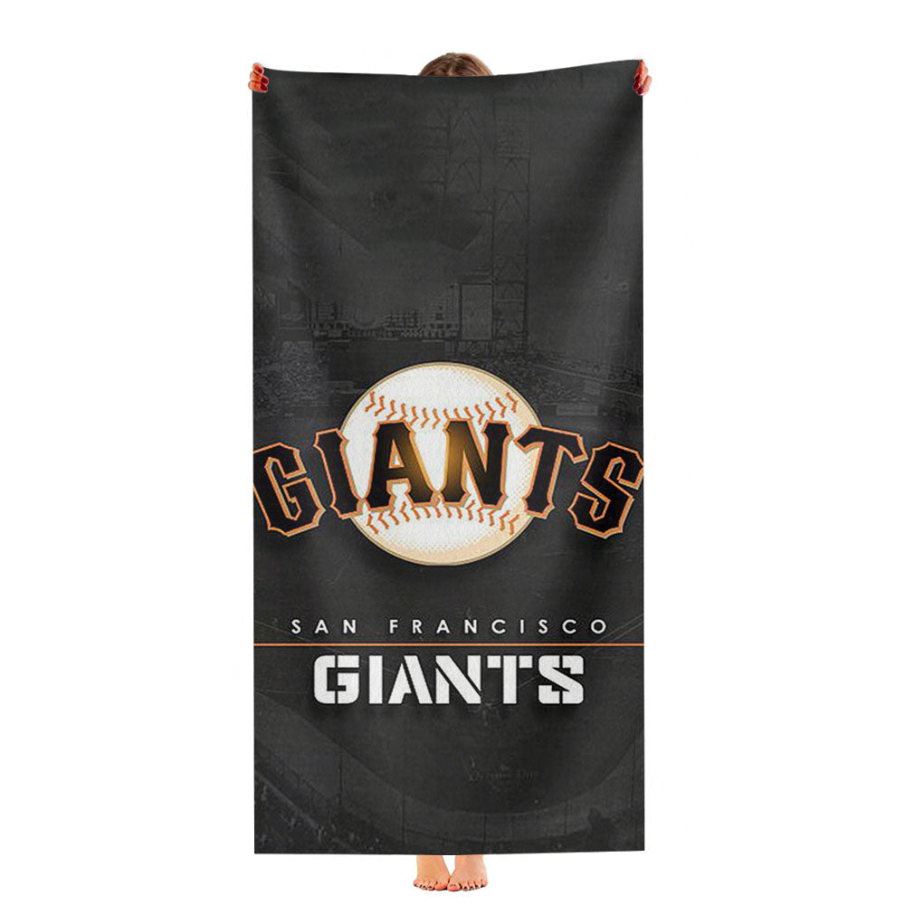 San Francisco Giants Baseball 3 Ultra-Soft Luxury Bathroom Towels