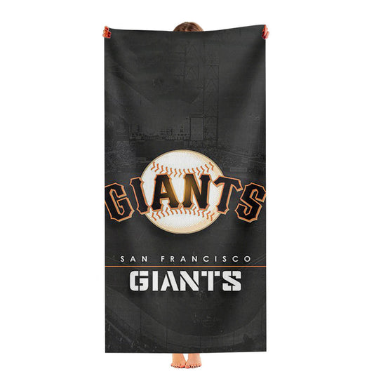 San Francisco Giants Baseball 3 Ultra-Soft Luxury Bathroom Towels