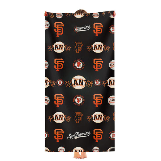 San Francisco Giants Mlb Symbols Ultra-Soft Luxury Bathroom Towels