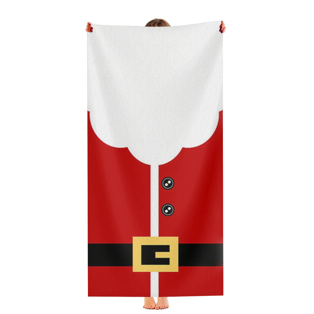 Santa Clause Outfit Ultra-Soft Luxury Bathroom Towels